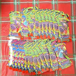 Pokemon TCG Phantasmal Flames Sleeved Booster Pack Lot of 24 Factory Sealed - Image 1