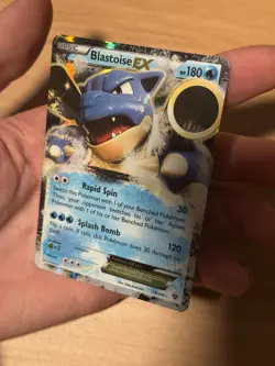 Pokemon Blastoise EX 29/146 XY Ultra Rare Holo 180 HP Rapid Spin Splash Bomb - Image 3