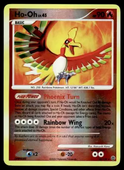 2007 Diamond & Pearl - Secret Wonders Ho-Oh Basic/Rare Holo #10 - Image 1