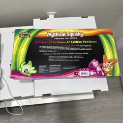 Pokemon TCG: Mythical Squishy Premium Collection Box Factory Sealed 820650809736 - Image 2