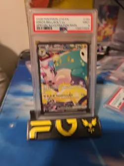 Pokemon TCG Ionos Bellibolt EX 183/159 SIR Journey Together PSA 9 MINT - Image 1