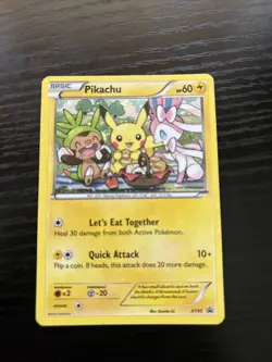 Pokemon Pikachu TCG XY95 Black Star Promo Holo Card - Image 5