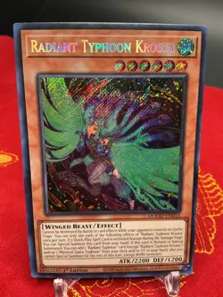Radiant Typhoon Krosea DOOD-EN015 Yugioh Doom of Dimensions LP - Image 1