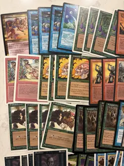 Magic the Gathering MTG Vintage 120 Card Lot Light Play Old School - Image 3