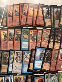 Magic the Gathering MTG Vintage 120 Card Lot Light Play Old School - Image 4
