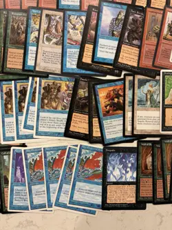 Magic the Gathering MTG Vintage 120 Card Lot Light Play Old School - Image 5