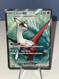 Pokemon TCG Latias ex 220/191 Sv08: Surging Sparks Holo - NM - Image 1