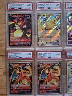 Pokemon PSA Graded Slab Lot - 14 Total Slabs - Pikachu, Charizard, Mewtwo, Etc - Image 2