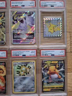 Pokemon PSA Graded Slab Lot - 14 Total Slabs - Pikachu, Charizard, Mewtwo, Etc - Image 4