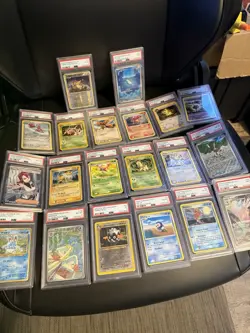 Pokemon PSA Graded Slab Lot - 20 Total PSA Slabs - Image 1