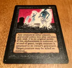 MTG BETA Animate Dead - Lightly Played - Magic: the Gathering Beta Edition - Image 3
