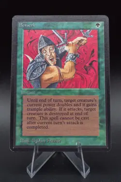 Berserk: 1993 Magic the Gathering - Limited Edition Beta Regular - Image 1