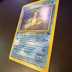 Lapras Fossil Holo First Edition 10/62 Pokemon TCG - Image 2
