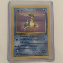 1999 1st Edition Lapras NM Non-Holo Rare Fossil 25/62 Vintage Pokemon TCG WOTC - Image 1