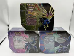 Pokemon TCG Azure Legends Tin Complete Set of 3 Kyogre Dialga New Factory Sealed - Image 1