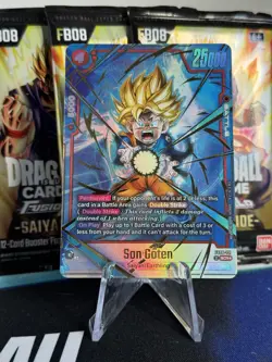 💫Son Goten FB08-121 SCR⭐ +Packs | Saiyans Pride | Dragon Ball Fusion World - Image 2