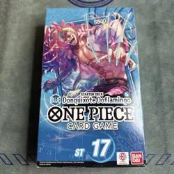 ONE PIECE TCG: Donquixote Doflamingo STARTER DECK (ST-17) New/Sealed English PRB - Image 2