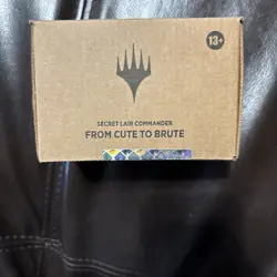 MTG Secret Lair Sealed Commander Deck: From Cute to Brute - NEW SEALED SLD - Image 1