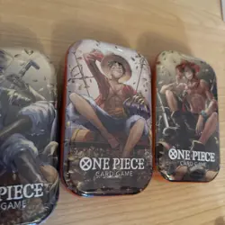 ONE PIECE CARD GAME - TIN PACK SET VOL. 2 (TS-02, OP13) x 3 - Image 3