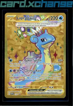SV: Scarlet & Violet Promo Cards #164 Lapras ex - Image 1