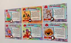 Vtg Lot, 2000 Topps Chrome Series, 5 Charizard, One 1999 Topps TV Pokemon Card - Image 2