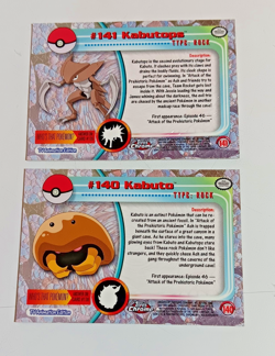 Vtg Lot, 2000 Topps Chrome Series, 5 Charizard, One 1999 Topps TV Pokemon Card - Image 4