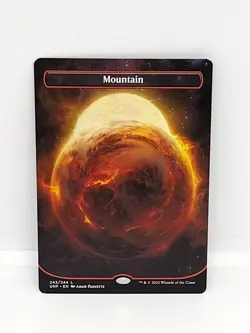 Unfinity Planetary Full Art Borderless Land Set Magic 5 Cards FREE SHIPPING - Image 4