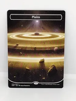 Unfinity Planetary Full Art Borderless Land Set Magic 5 Cards FREE SHIPPING - Image 5