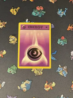 Pokemon Cards Psychic Energy 101/102 1st Edition Base Set SHADOWLESS WOTC - (LP) - Image 1