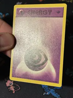 Pokemon Cards Psychic Energy 101/102 1st Edition Base Set SHADOWLESS WOTC - (LP) - Image 3
