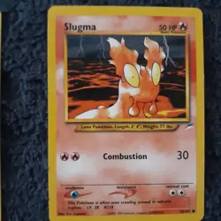 Slugma Neo Destiny Set 82/105 Pokemon Cards - Image 1