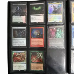Magic The Gathering Card Binder Lot 105 MTG Mythic Rare Un/Common Foil & Reg - Image 5