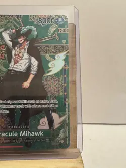 One Piece OP14 Azure Sea’s Seven OP12-30 Dracule Mihawk SP Foil Card pulled 1/30 - Image 4
