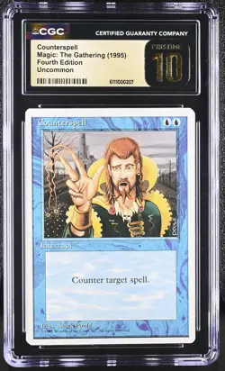 COUNTERSPELL 4th Edition CGC Pristine 10 Vintage MTG [Nostalgium] - Image 1