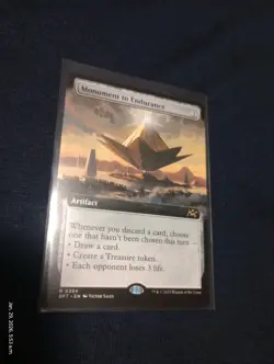 Monument to Endurance - Extended Art - 0394 - NM Mtg - Image 1