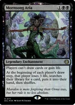 Mornsong Aria FOIL 111 ECL Lorwyn Eclipsed NM - Image 1