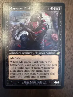 Massacre Girl : MTG *Retro Frame* Ravnica Remastered #328 / NM - Image 1