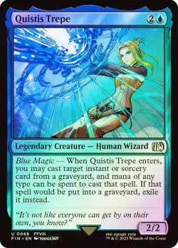 Quistis Trepe Foil Final Fantasy MTG NM - Image 1