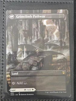 Brightclimb / Grimclimb Pathway (Borderless) X1 ZNR MTG Zendikar Rising - Image 2