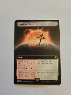 MTG - Sundown Pass - Doctor Who - Image 3