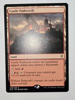 MTG Castle Embereth Throne of Eldraine 239/269 Regular Rare - Image 2