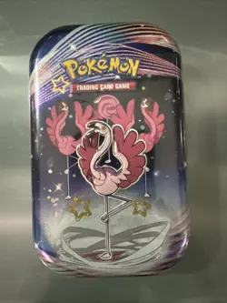 Pokemon Mini Tin: Paldean Fates (Flamigo) - Factory Sealed - Image 1