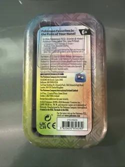 Pokemon Mini Tin: Paldean Fates (Flamigo) - Factory Sealed - Image 2