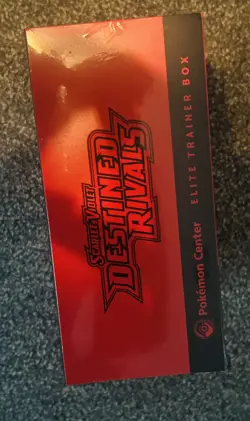 Pokemon Destined Rivals Pokemon Center ETB PC Elite Trainer Box Sealed New - Image 4