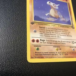 Cubone 50/64 Jungle 1st First Edition Pokemon Card In Mint Condition Wotc Tcg - Image 2