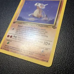 Cubone 50/64 Jungle 1st First Edition Pokemon Card In Mint Condition Wotc Tcg - Image 3