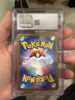2025 POKEMON JPN SV-P PROMO BOSS COFFEE COLLAB TEAM ROCKET'S GIOVANNI CGC 9 Mint - Image 2