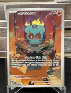 Pokemon TCG Mega Evolution Marshadow Illustration Rare 146/132 - Image 1