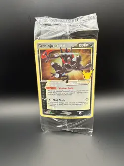 Pokemon Greninja Gold Star Promo Holo SWSH144 Celebrations SEALED NM - Image 1