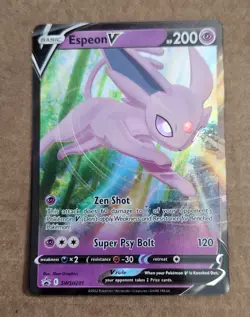 Espeon V SWSH201 - Black Star Promo Card - Pokemon - Image 1